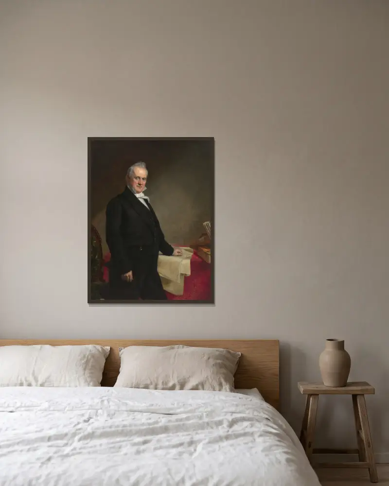 James Buchanan, 1859 – Nr. 2, George Peter Alexander Healy v rámu na stěně