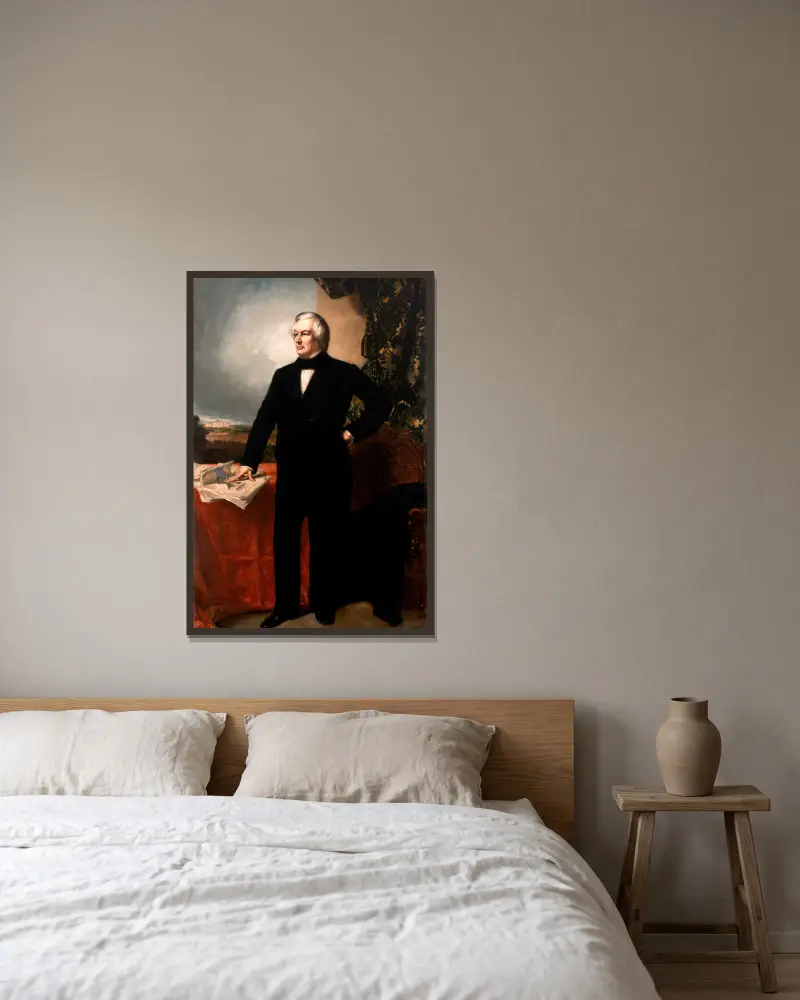 Millard Fillmore, 1857 – Nr. 2, George Peter Alexander Healy v rámu na stěně