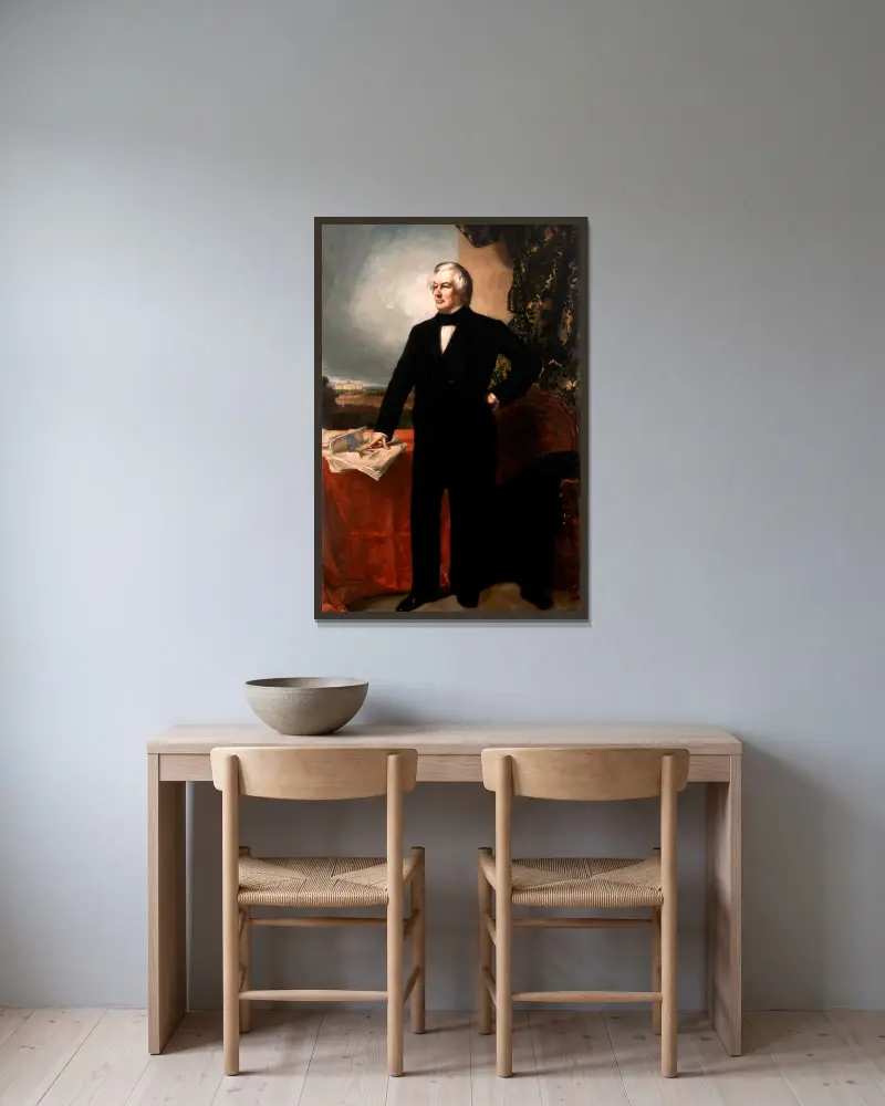 Millard Fillmore, 1857 – Nr. 2, George Peter Alexander Healy v rámu na stěně