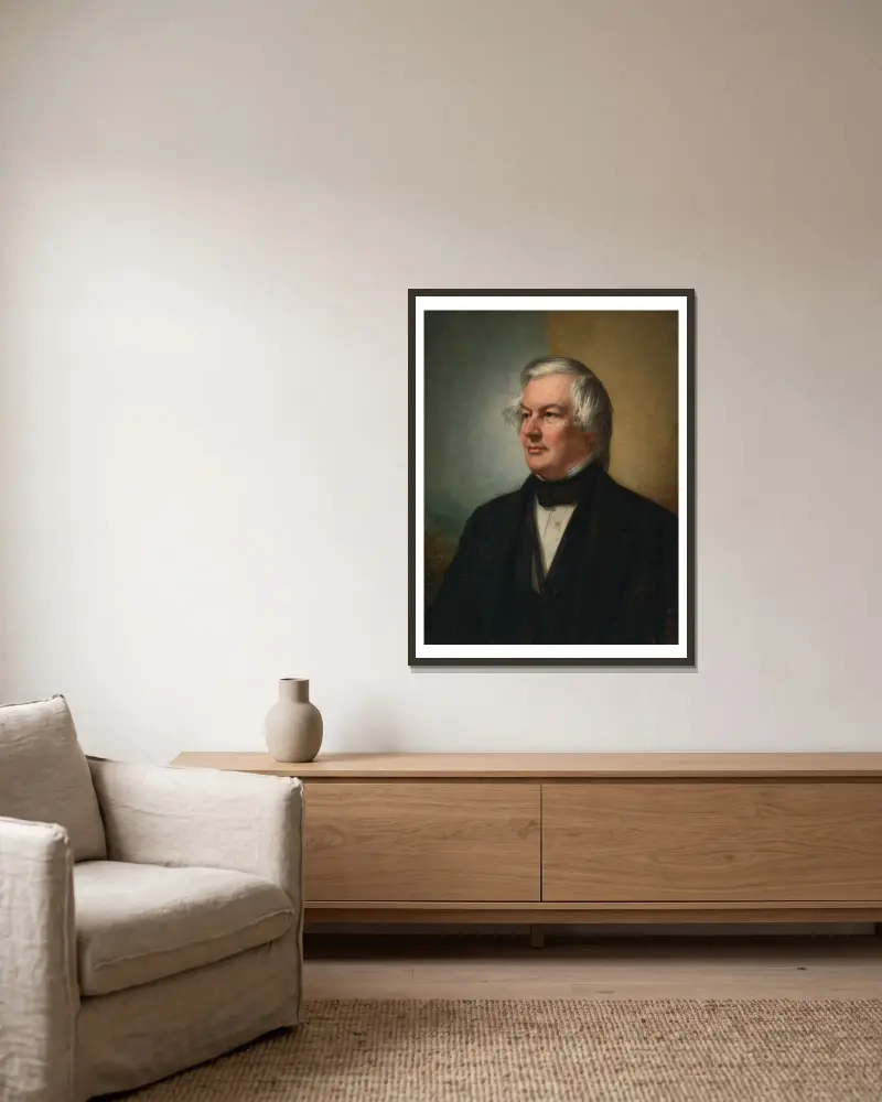 Millard Fillmore, 1857 – Nr. 1, George Peter Alexander Healy v rámu na stěně