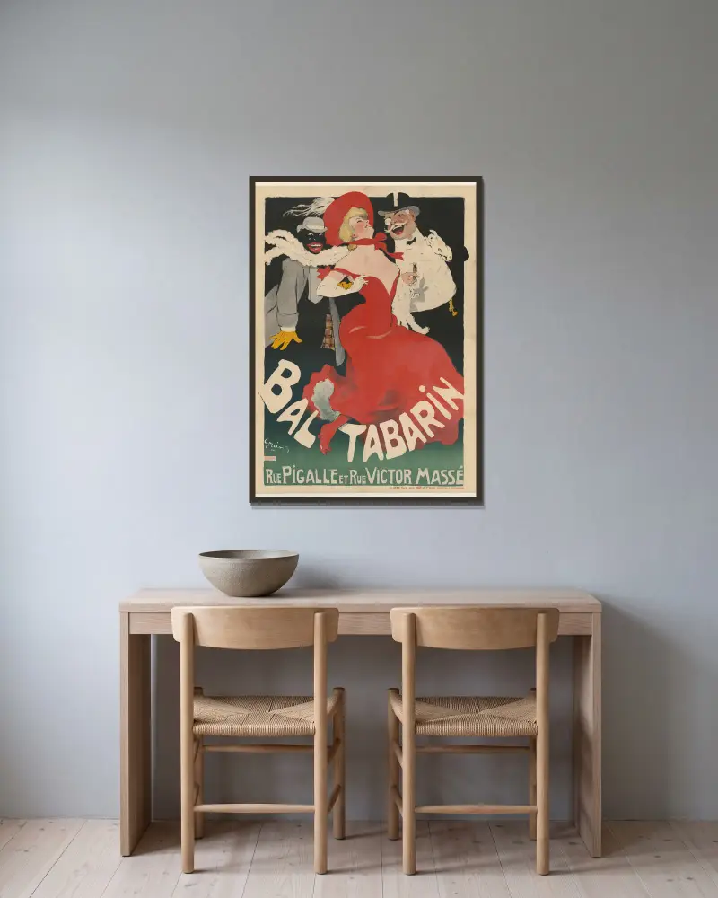 Bal Tabarin, Jules-Alexandre Grün v rámu na stěně