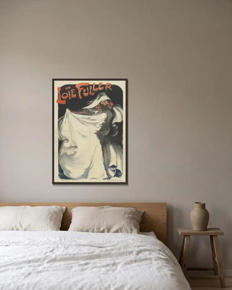 Loïe Fuller, Jules-Alexandre Grün v rámu na stěně