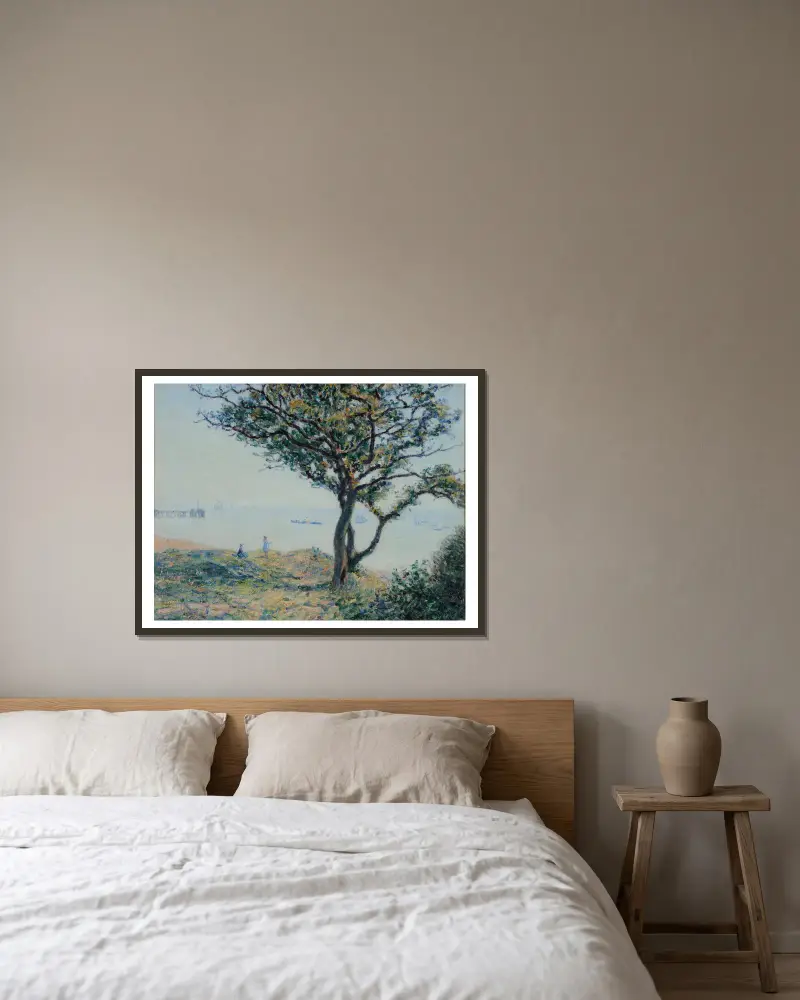 Reda w Cardiff, Alfred Sisley w ramie na ścianie