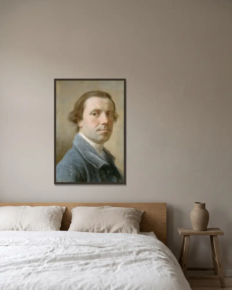 Autoportrét, Allan Ramsay v rámu na stěně