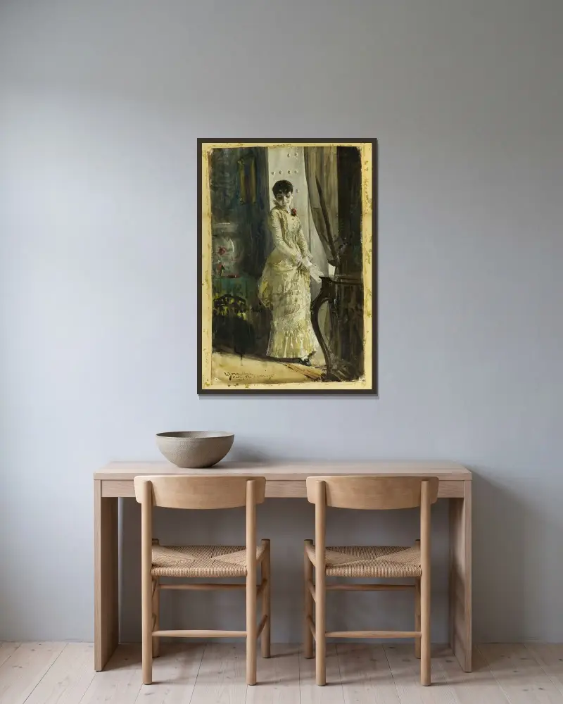 Esperanza, Anders Zorn v rámu na stěně