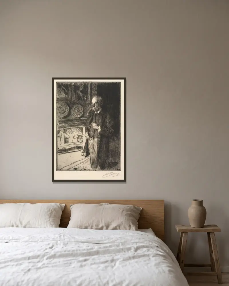 Henry Marquand, Anders Zorn w ramie na ścianie