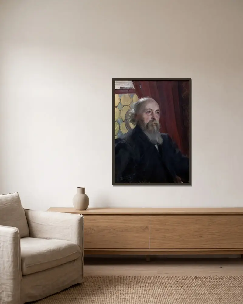 Jacques Thiel, Anders Zorn v rámu na stěně