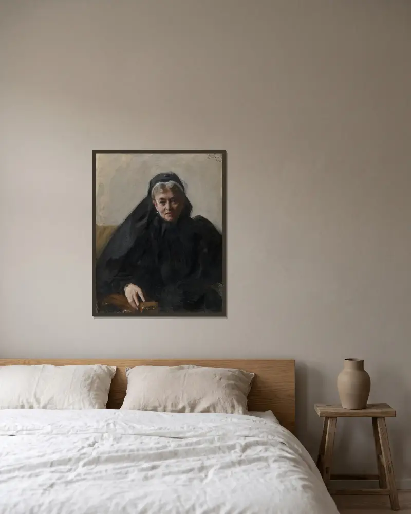 Maria Sheldon Scammon, Anders Zorn v rámu na stěně