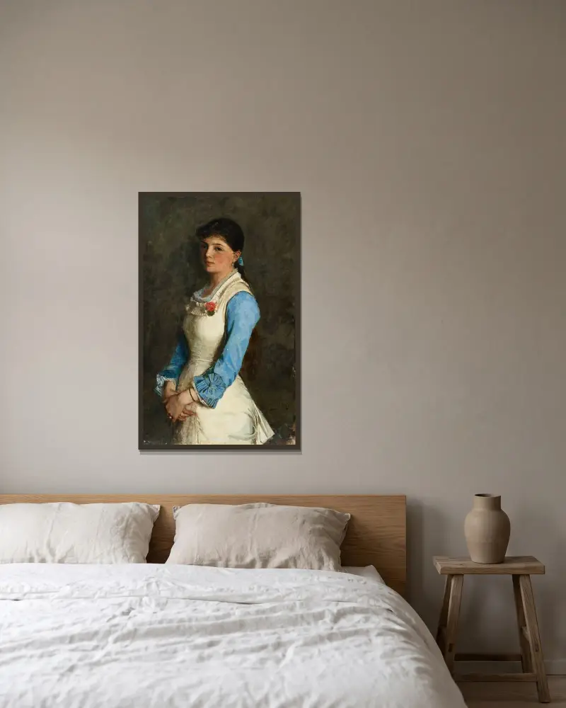 Panna Bertha Dölling, Anders Zorn w ramie na ścianie
