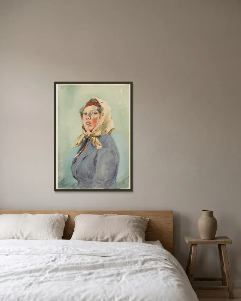 Skerikulla, Anders Zorn v rámu na stěně