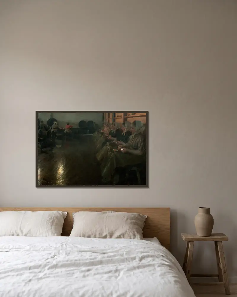 Velký pivovar, Anders Zorn v rámu na stěně