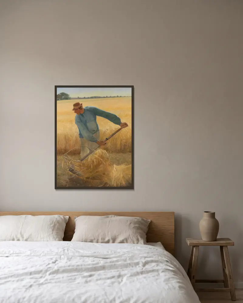 Skörd, Laurits Andersen Ring v rámu na stěně