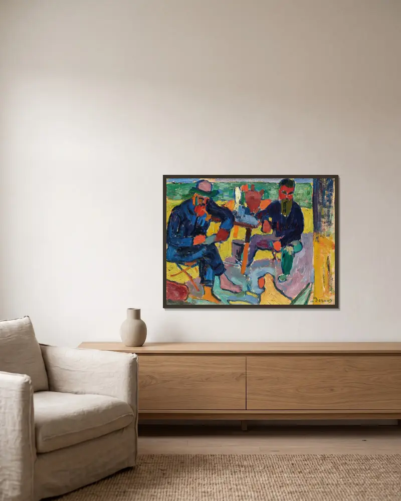 Matisse i Terrus, André Derain w ramie na ścianie