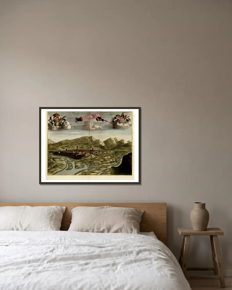 Cvnevm vulgo Coni von Anna Beek gerahmt an einer Wand