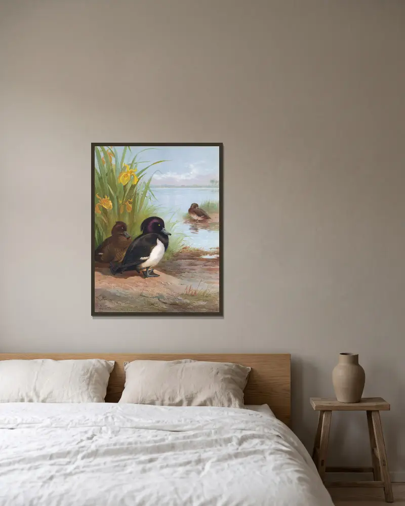 Vigg, Archibald Thorburn v rámu na stěně