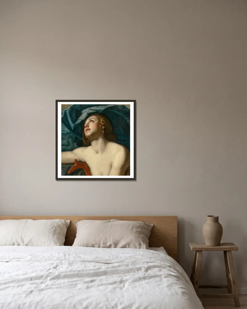 Galatea von Artemisia Gentileschi gerahmt an einer Wand
