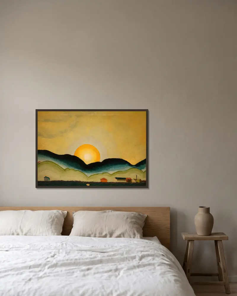Northport Harbor von Arthur Dove gerahmt an einer Wand