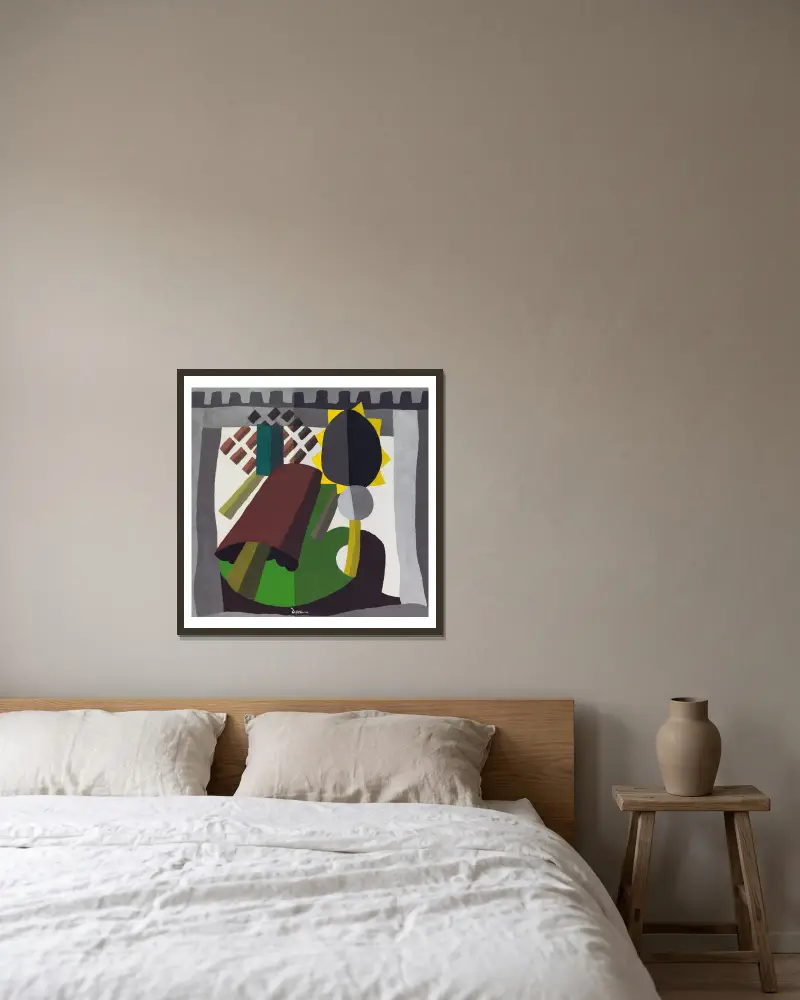Härbärget, Arthur Dove v rámu na stěně