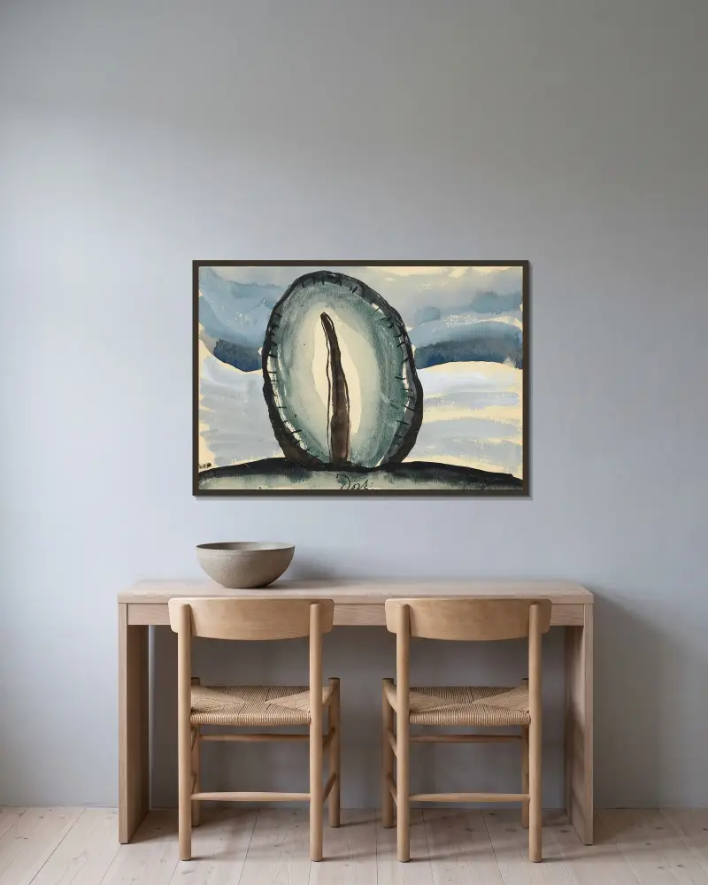 Strom, Arthur Dove v rámu na stěně