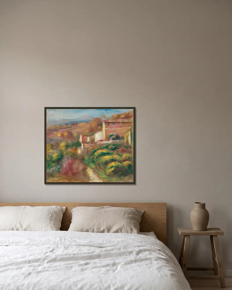 Poštovní dům, Pierre-Auguste Renoir v rámu na stěně