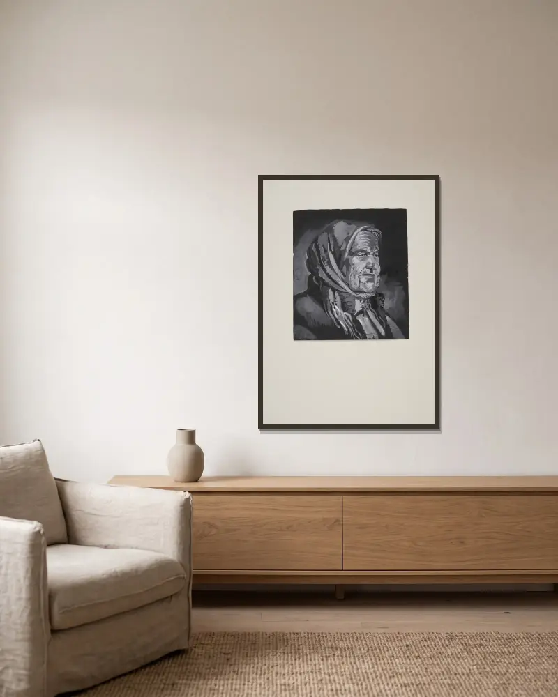 Stará goralenka, Edmund Bartłomiejczyk v rámu na stěně