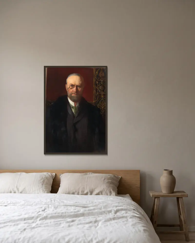 John Brooks Henderson, Jean-Joseph-Benjamin Constant v rámu na stěně