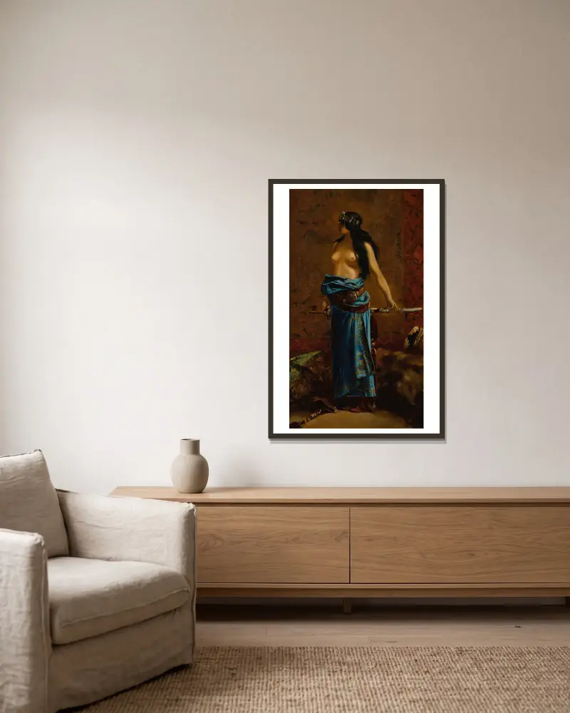 Judita, Nr. 1, Jean-Joseph-Benjamin Constant v rámu na stěně