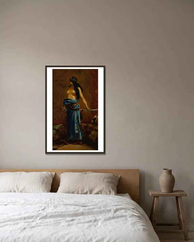 Judita, Nr. 1, Jean-Joseph-Benjamin Constant v rámu na stěně