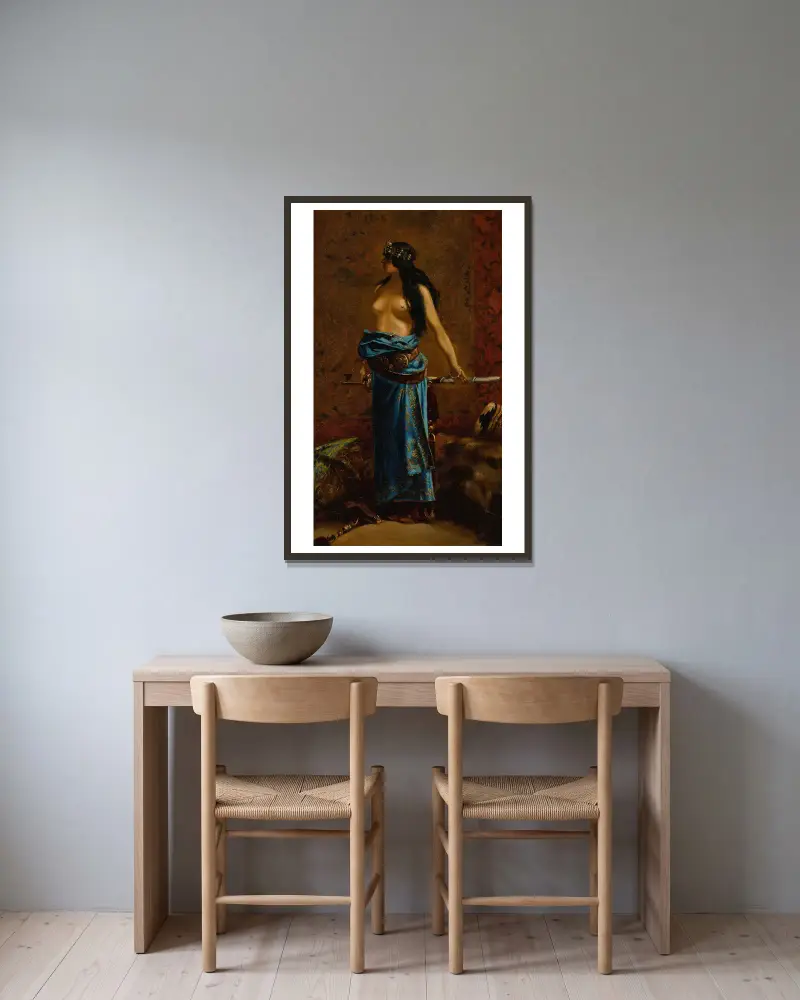Judita, Nr. 1, Jean-Joseph-Benjamin Constant v rámu na stěně