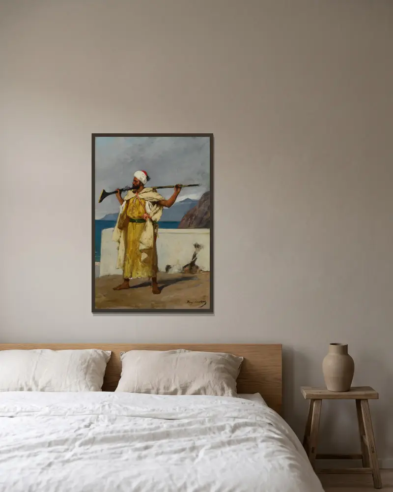 Strážce, Jean-Joseph-Benjamin Constant v rámu na stěně