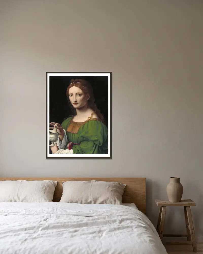 Maria Magdalena, Bernardino Luini w ramie na ścianie