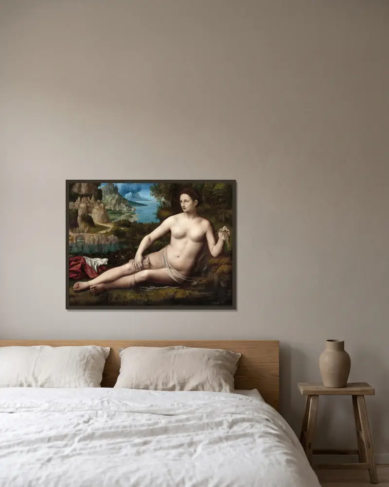 Venuše, Bernardino Luini v rámu na stěně