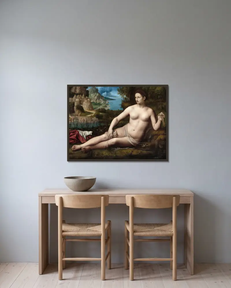 Venuše, Bernardino Luini v rámu na stěně