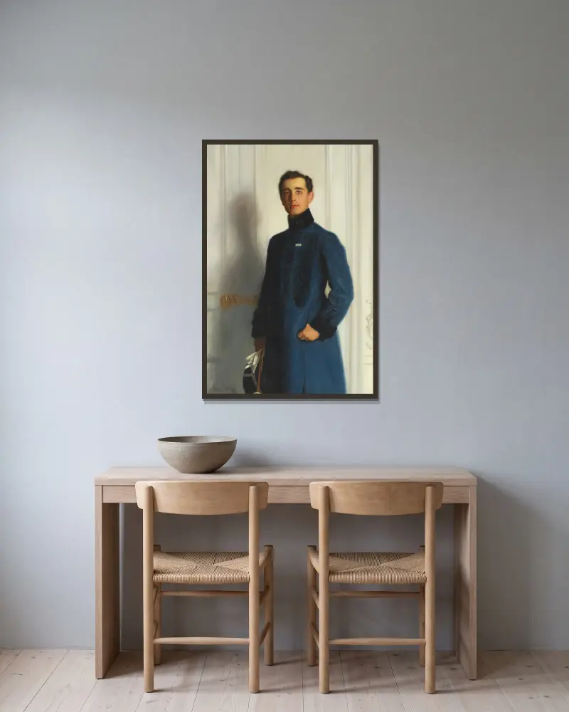 Hans von Rosen, Bernhard Österman v rámu na stěně