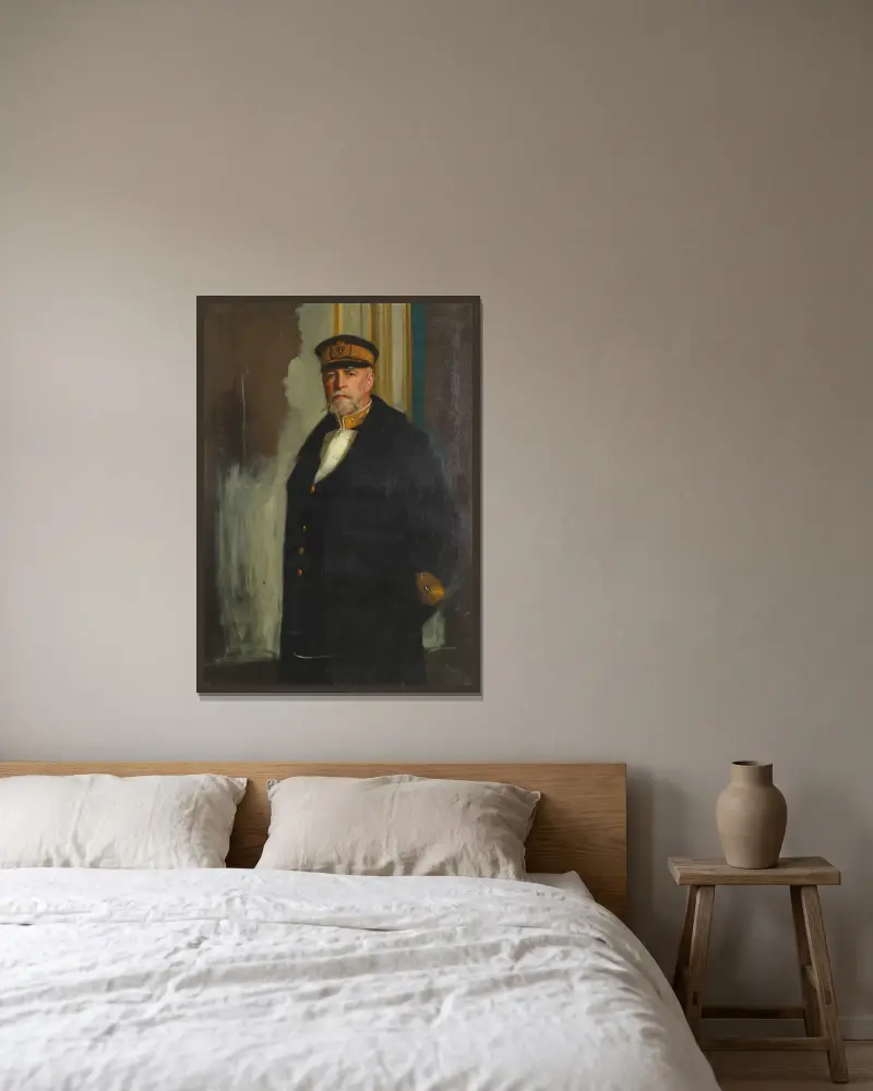 Oscar II, Bernhard Österman v rámu na stěně