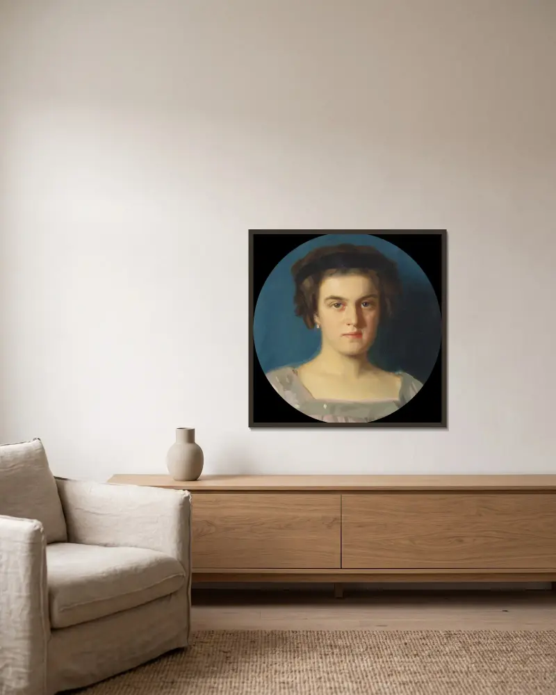 Prinzessin Maria Pawlowna von Russland von Bernhard Österman gerahmt an einer Wand