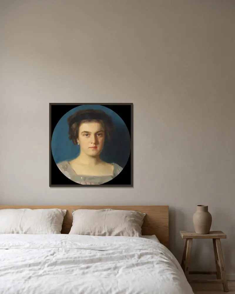 Prinzessin Maria Pawlowna von Russland von Bernhard Österman gerahmt an einer Wand