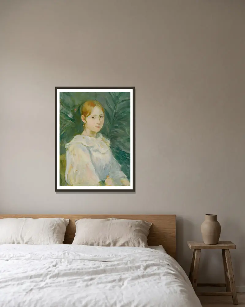 Alice Gamby En Buste av Berthe Morisot inramad på en vägg
