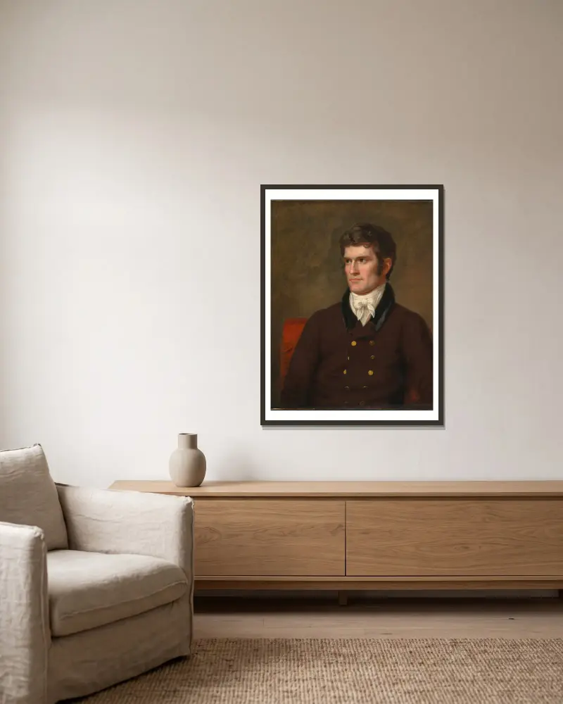John Caldwell Calhoun, Charles Bird King v rámu na stěně