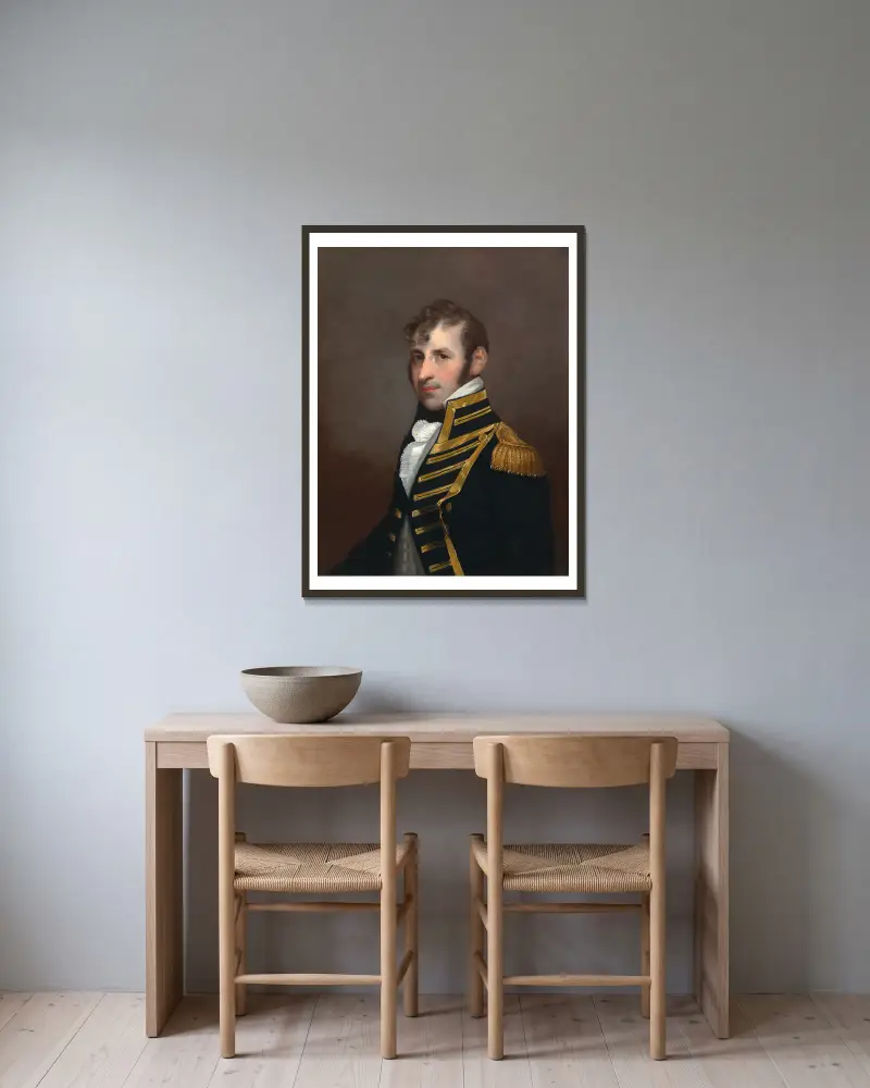 Stephen Decatur, Charles Bird King v rámu na stěně