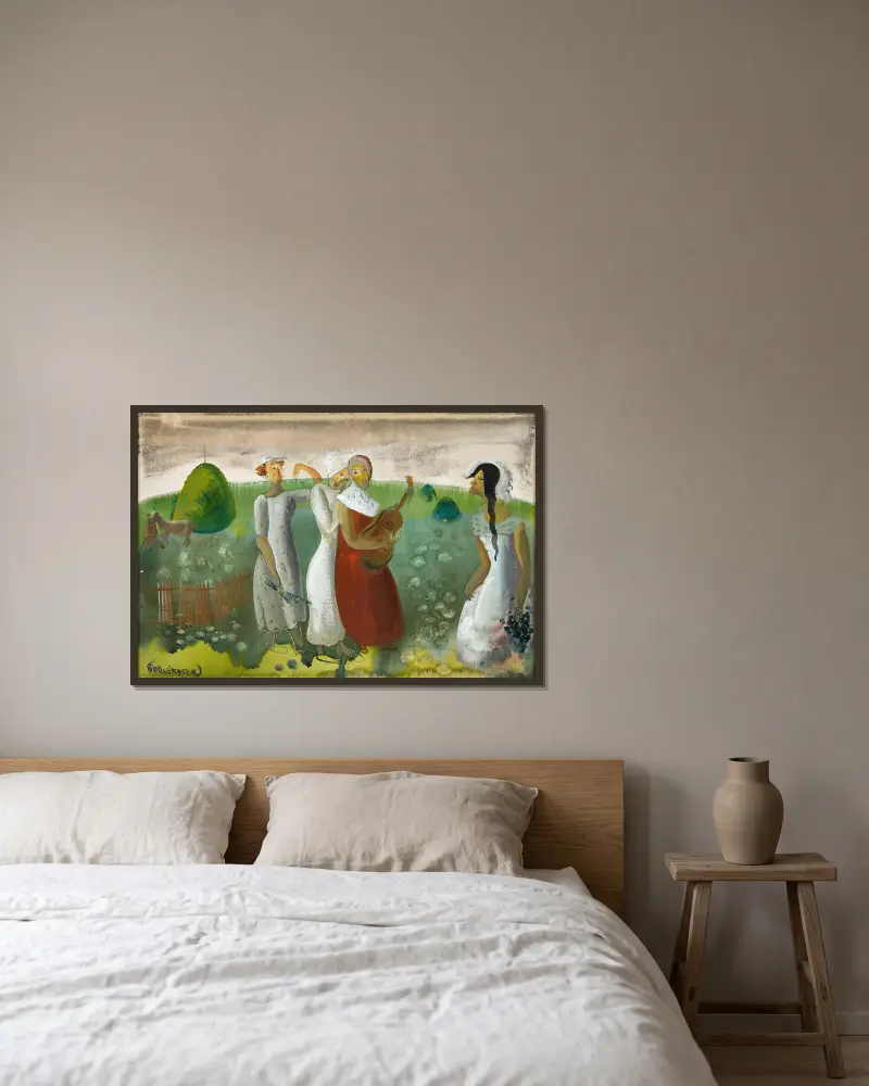 Staré Rusko, Boris Grigoriev v rámu na stěně
