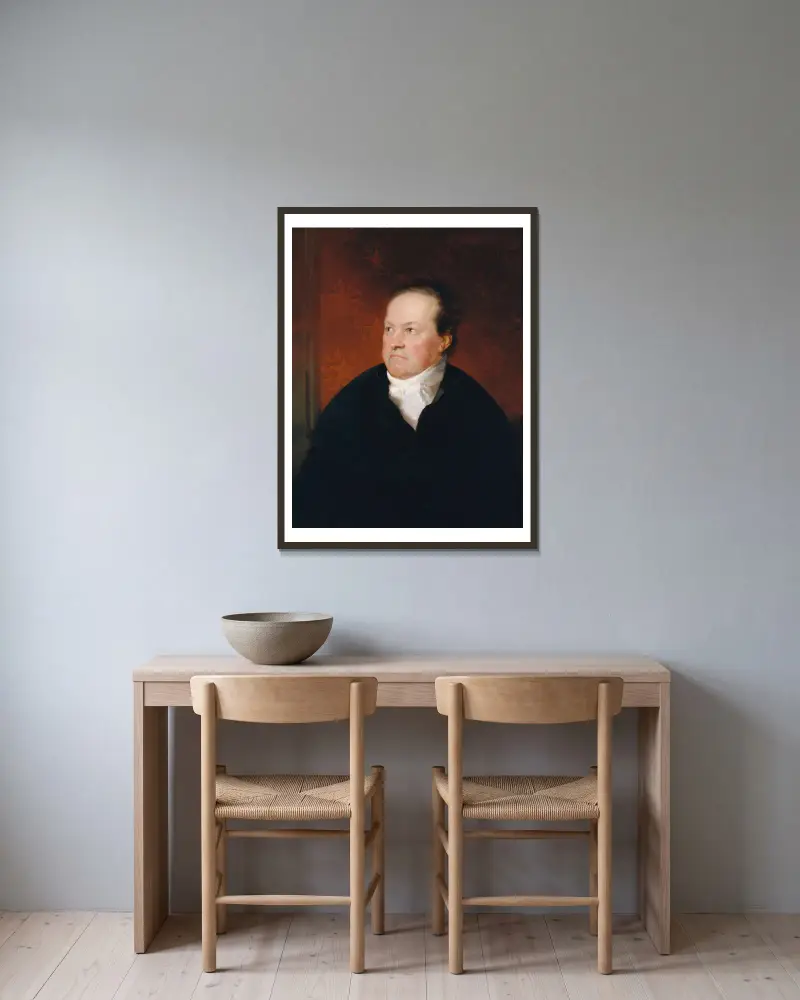 De Witt Clinton, Samuel Finley Breese Morse v rámu na stěně