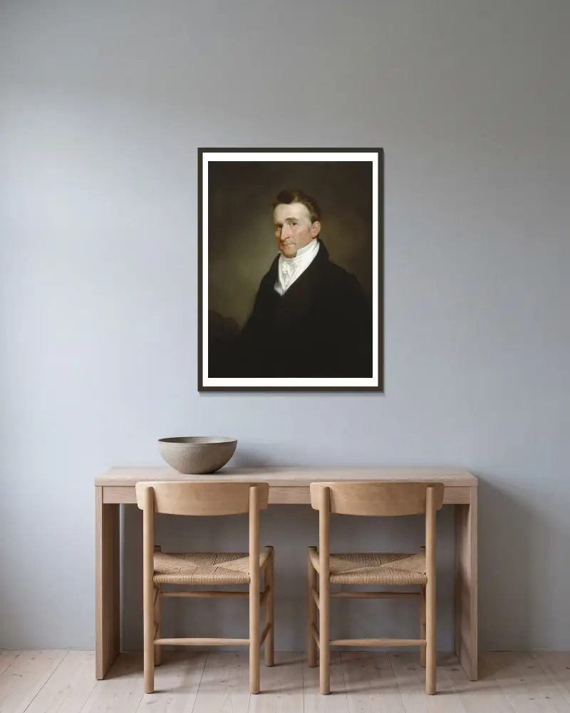 Eliphalet Terry, Samuel Finley Breese Morse v rámu na stěně
