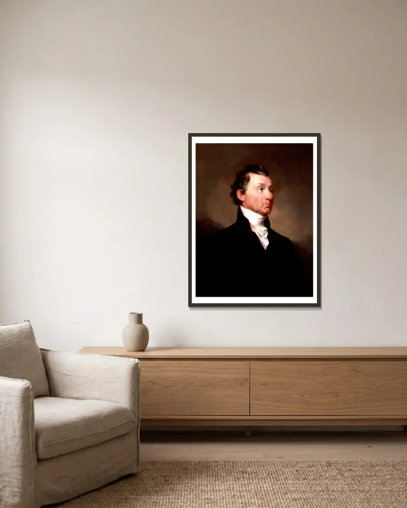 James Monroe, Samuel Finley Breese Morse v rámu na stěně