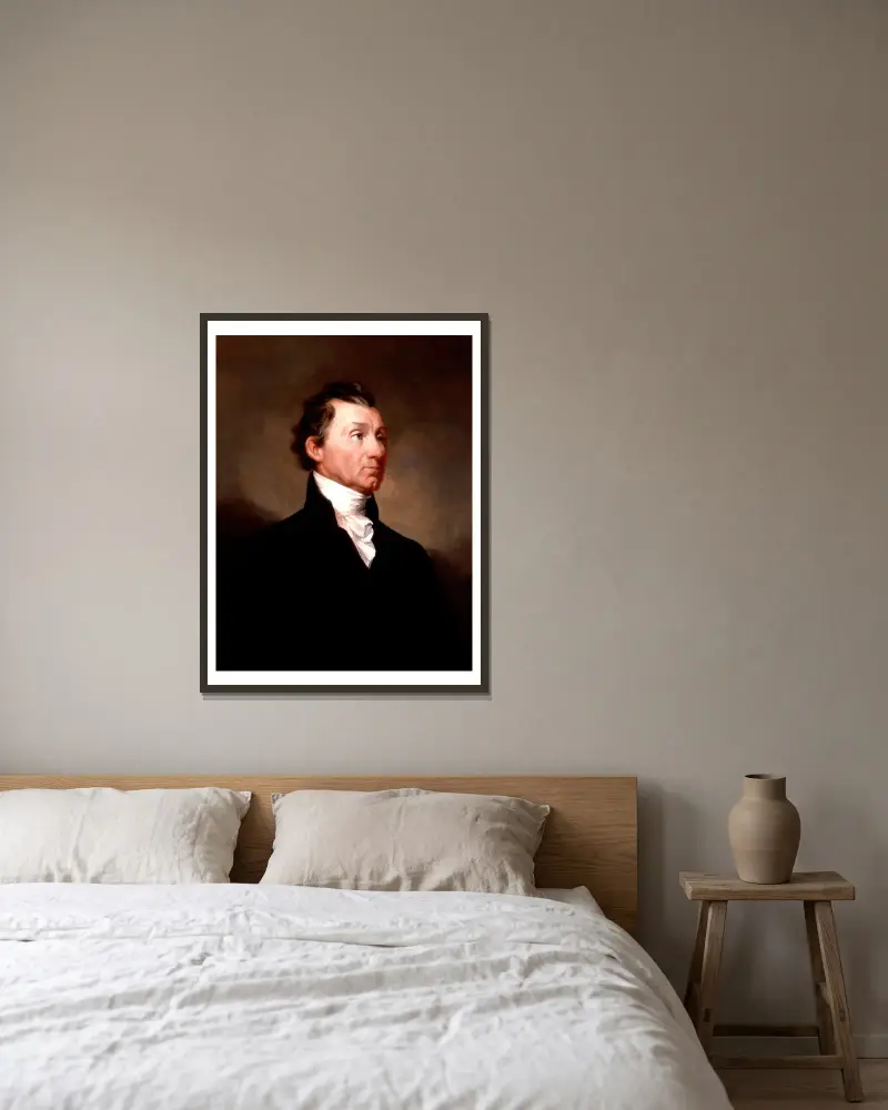 James Monroe, Samuel Finley Breese Morse v rámu na stěně