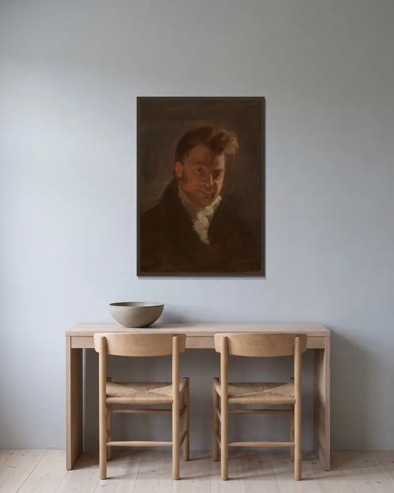 Joseph Gales von Samuel Finley Breese Morse gerahmt an einer Wand