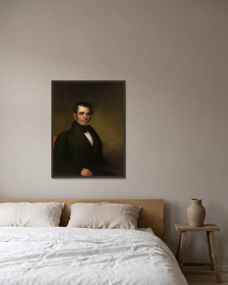 Luman Reed, Asher Brown Durand v rámu na stěně