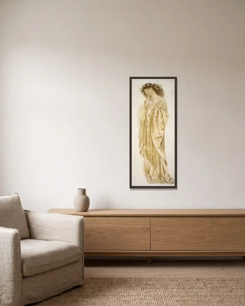 Ariadna, Sir Edward Coley Burne-Jones w ramie na ścianie
