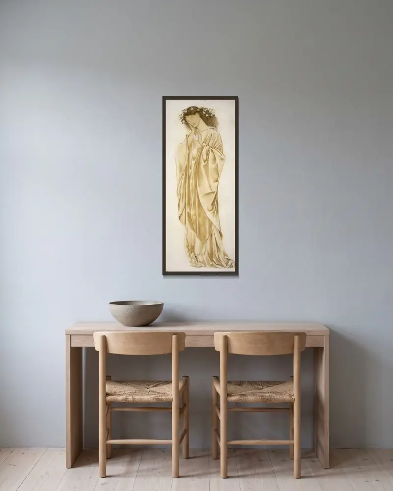 Ariadna, Sir Edward Coley Burne-Jones w ramie na ścianie