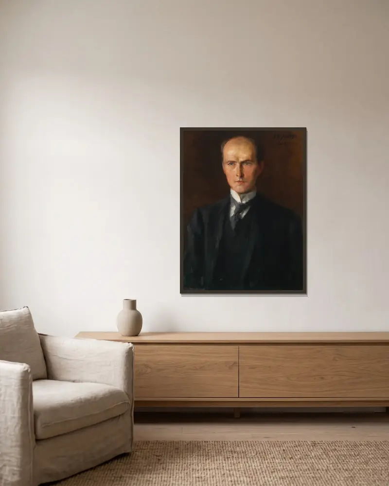 John Quinn, John Butler Yeats v rámu na stěně